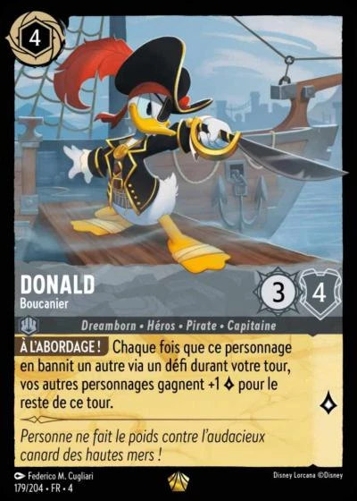 LOR04 [FR] URS 179 DONALD, BOUCANIER (LEGENDAIRE)