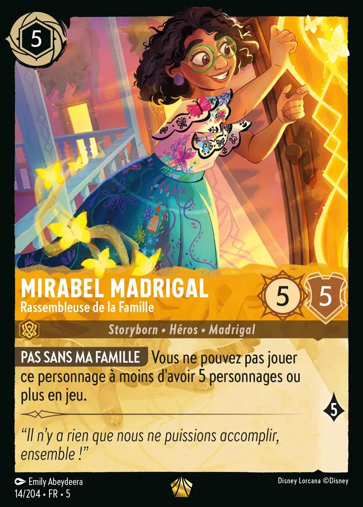 LOR05 [FR] SSK 014 MIRABEL MADRIGAL, RASSEMBLEUSE DE LA FAMILLE (LEGENDAIRE)