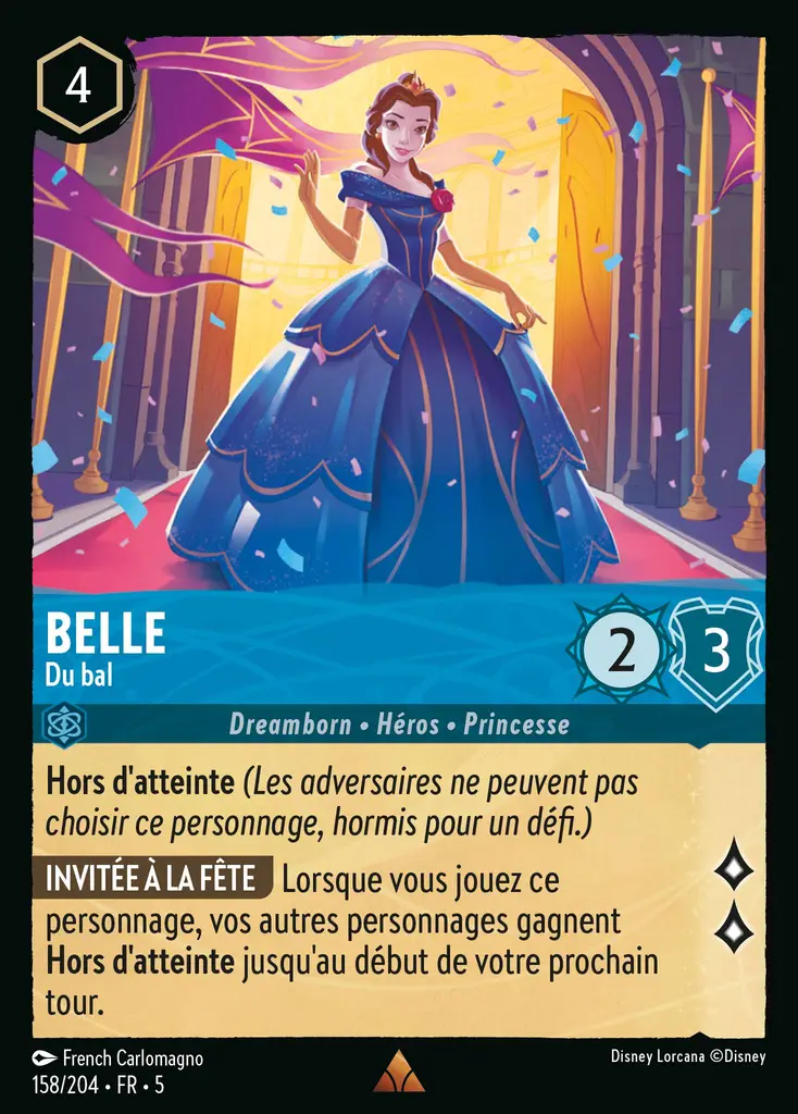 LOR05 [FR] SSK 158 BELLE, DU BAL (RARE)