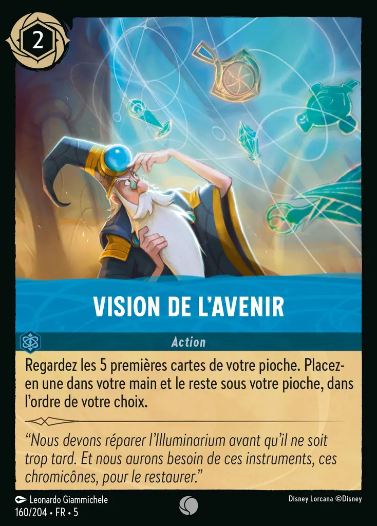 LOR05 [FR] SSK (FOIL) 160 VISION DE L'AVENIR