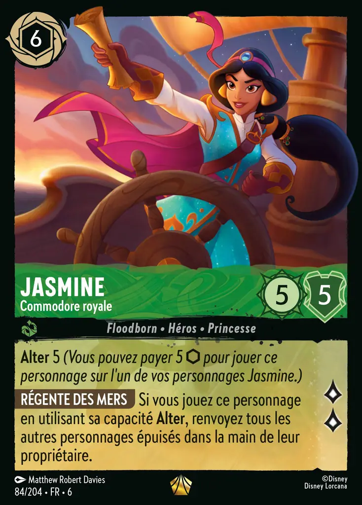 LOR06 [FR] AZS 084 JASMINE, COMMODORE ROYALE (LEGENDAIRE)