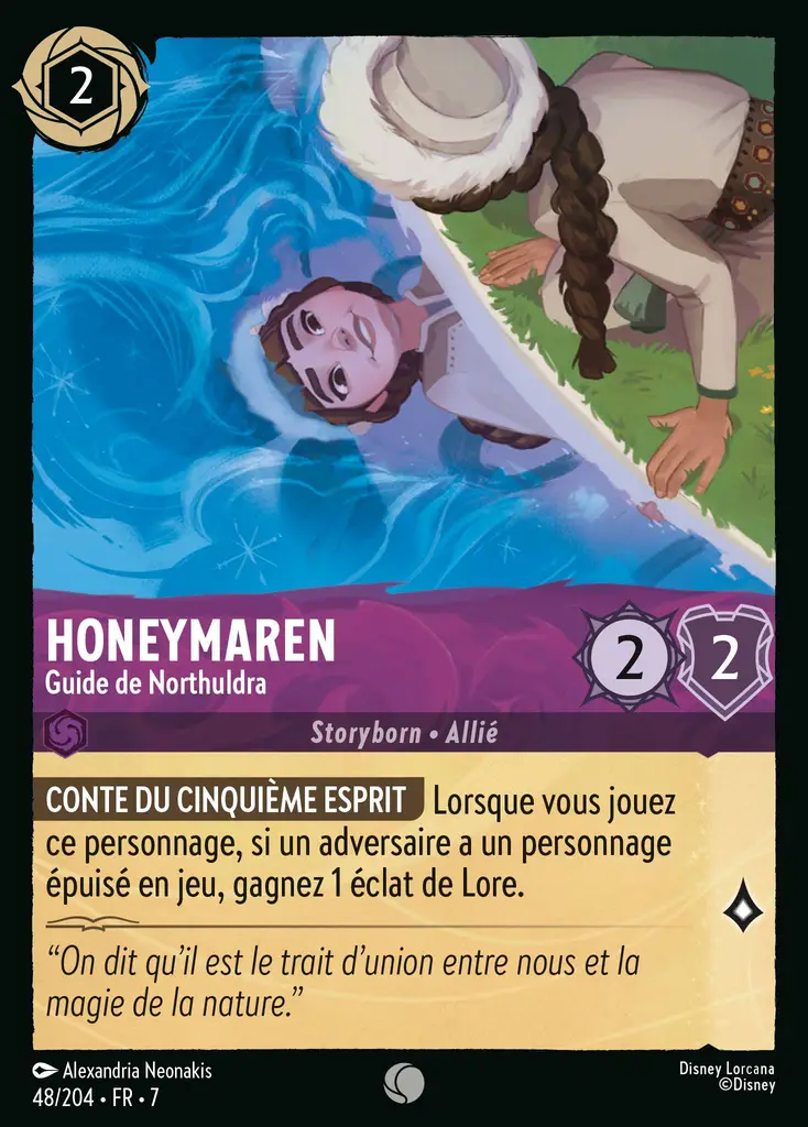 LOR07 [FR] ARI (FOIL) 048 HONEYMAREN, GUIDE DE NORTHULDRA (COMMUNE)