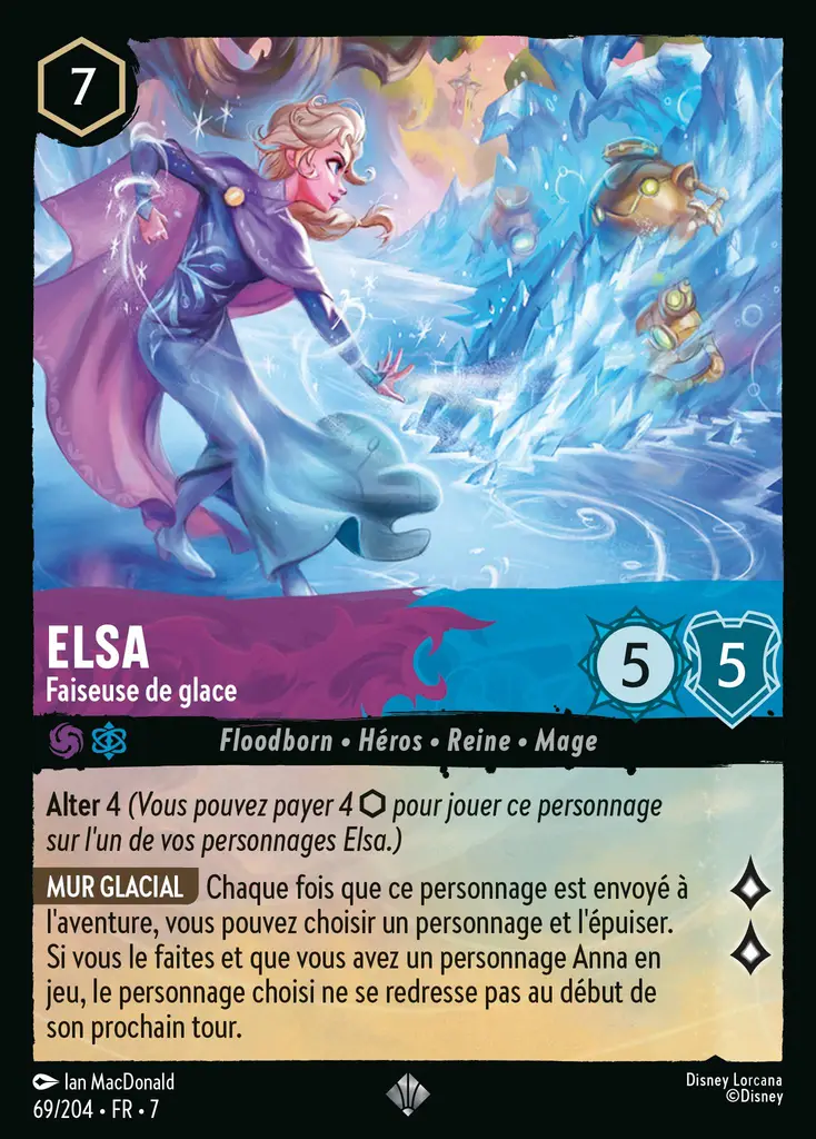 LOR07 [FR] ARI 069 ELSA, FAISEUSE DE GLACE (SUPER RARE)
