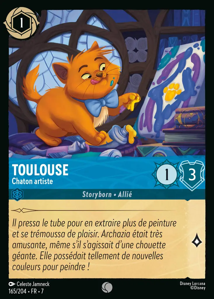 LOR07 [FR] ARI (FOIL) 165 TOULOUSE, CHATON ARTISTE (COMMUNE)