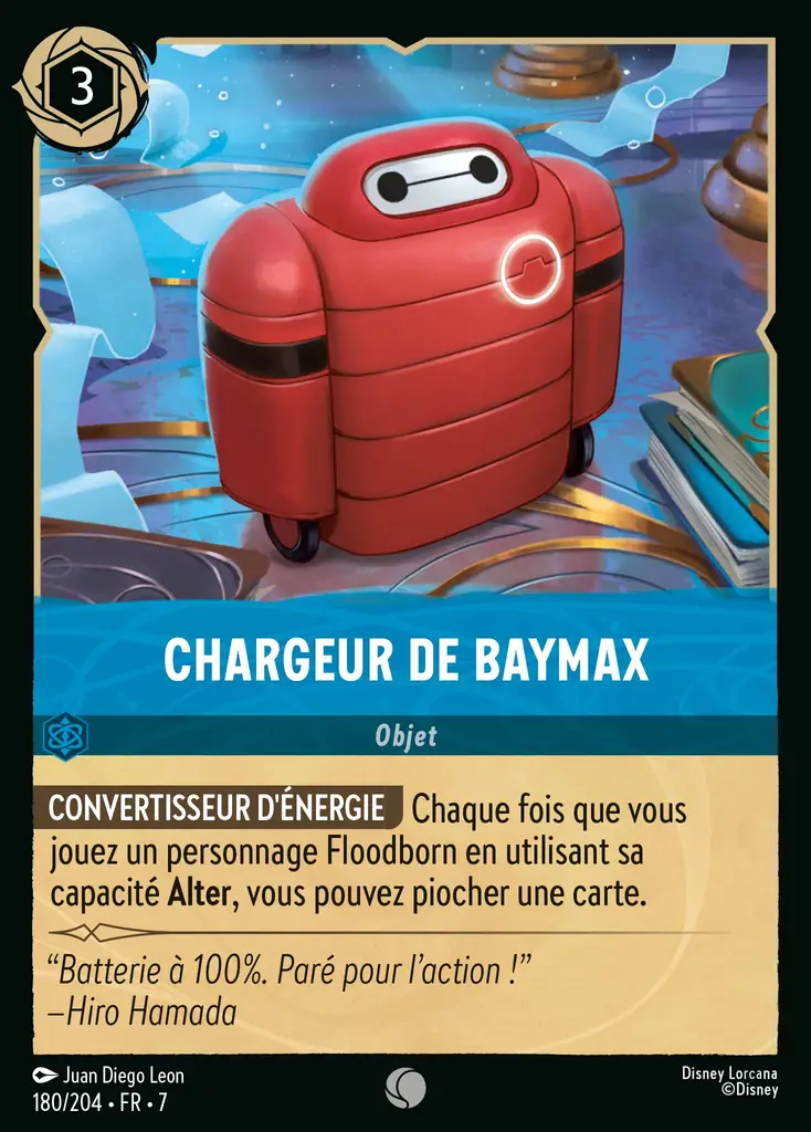 LOR07 [FR] ARI (FOIL) 180 CHARGEUR DE BAYMAX (COMMUNE)