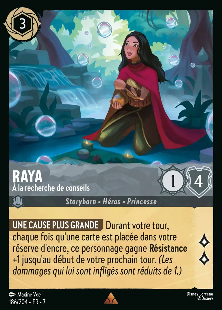 LOR07 [FR] ARI 186 RAYA, À LA RECHERCHE DE CONSEILS (RARE)
