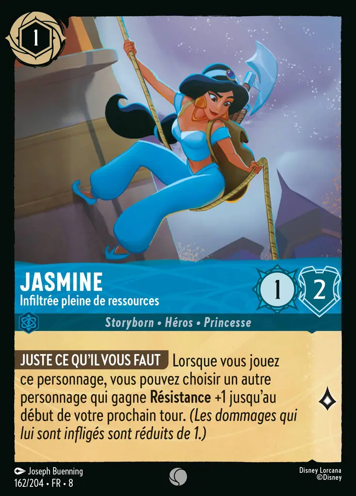 LOR08 [FR] JAF (FOIL) 162 JASMINE, INFILTREE PLEINE DE RESSOURCES (COMMUNE)