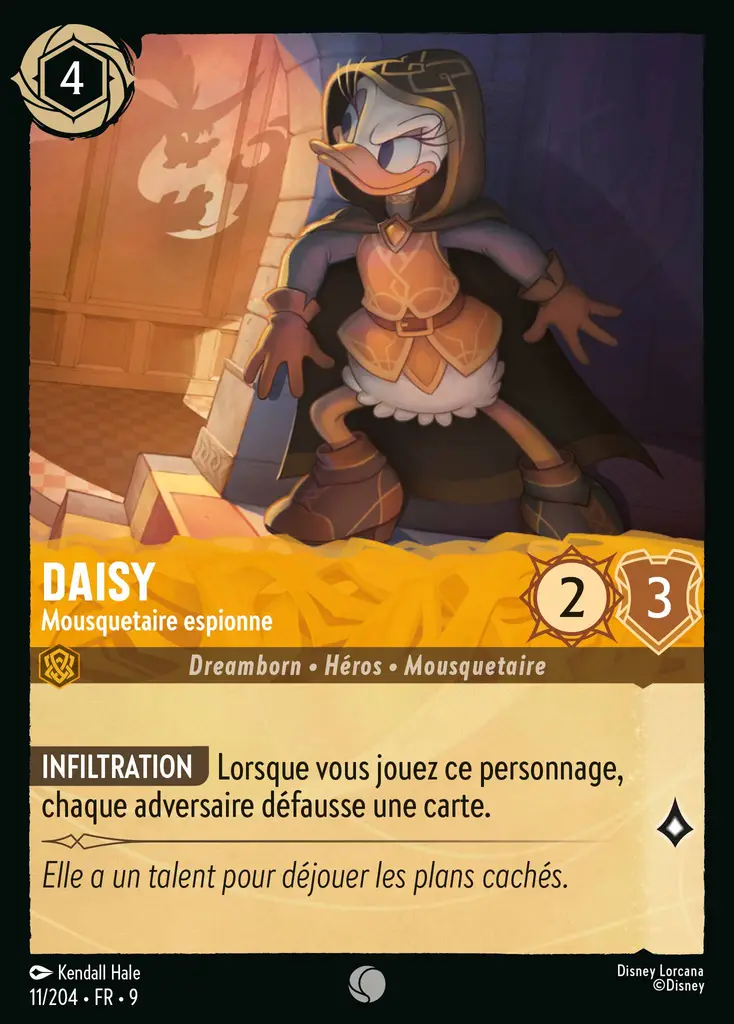 LOR09 [FR] FAB 011 DAISY,&nbsp;MOUSQUETAIRE ESPIONNE (COMMUNE)