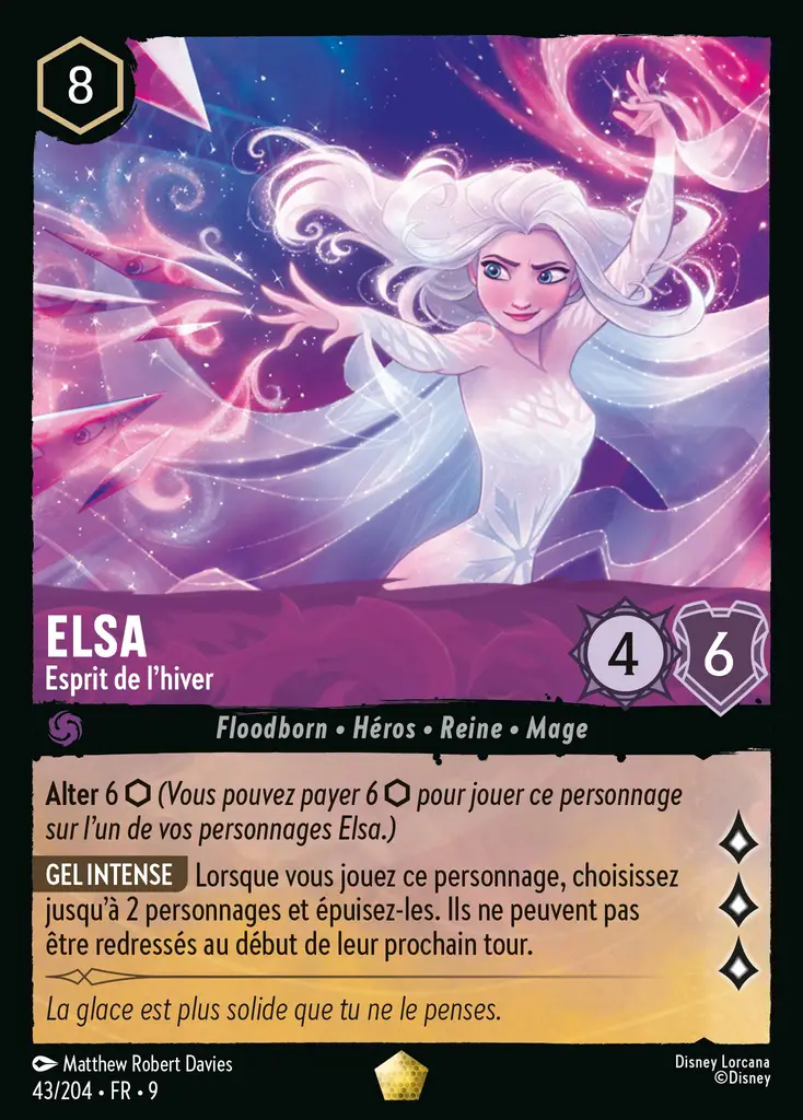 LOR09 [FR] FAB 043 ELSA,&nbsp;ESPRIT DE L'HIVER (LEGENDAIRE)