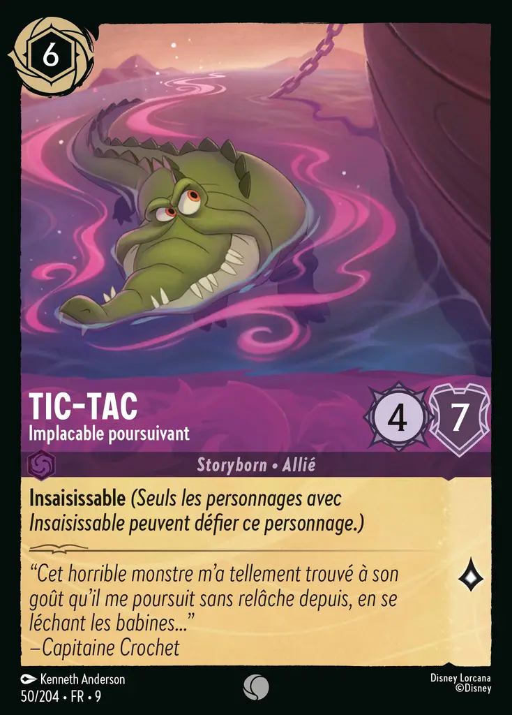 LOR09 [FR] FAB 050 TIC-TAC,&nbsp;IMPLACABLE POURSUIVANT (COMMUNE)
