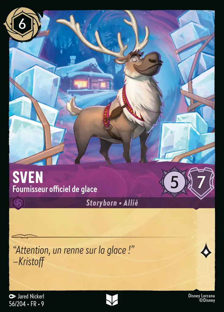 LOR09 [FR] FAB (FOIL) 056 SVEN,&nbsp;FOURNISSEUR OFFICIEL DE GLACE (UNCO)