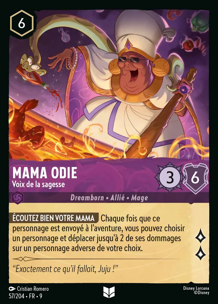 LOR09 [FR] FAB 057 MAMA ODIE,&nbsp;VOIX DE LA SAGESSE (UNCO)