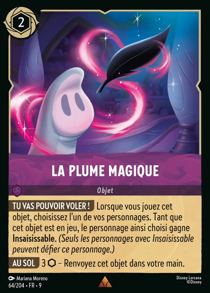 LOR09 [FR] FAB 064 LA PLUME MAGIQUE (RARE)