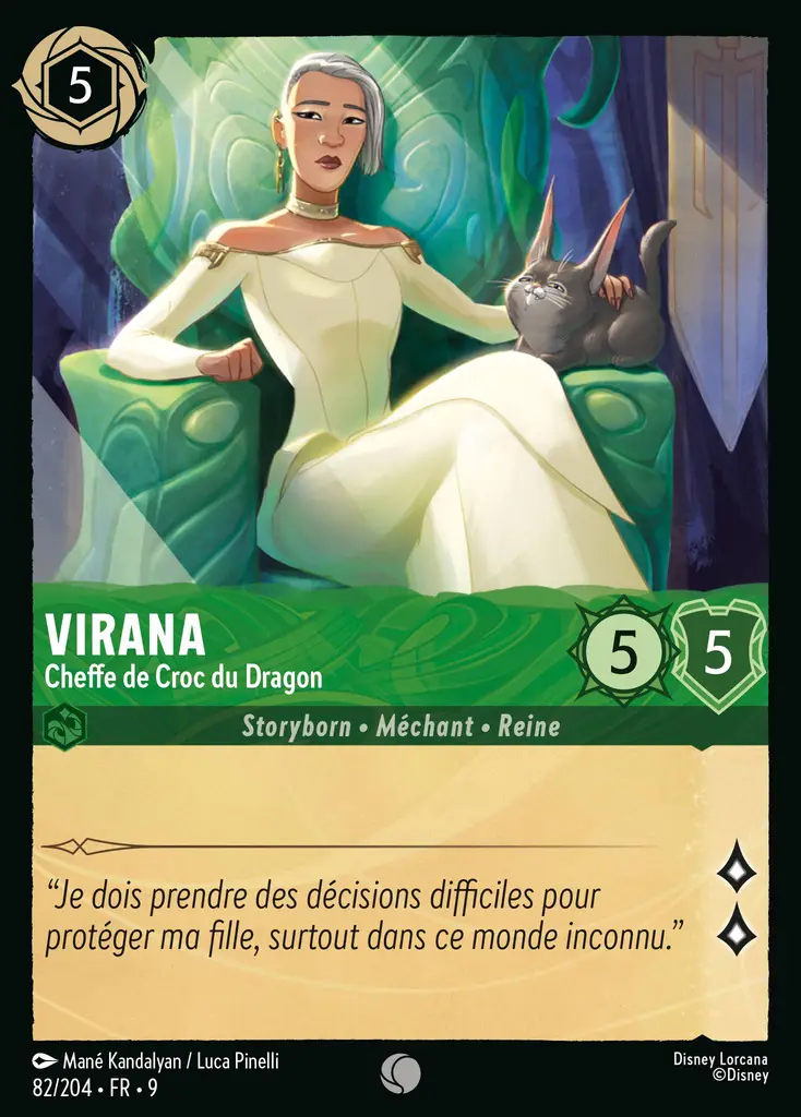 LOR09 [FR] FAB 082 VIRANA,&nbsp;CHEFFE DE CROC DU DRAGON (COMMUNE)