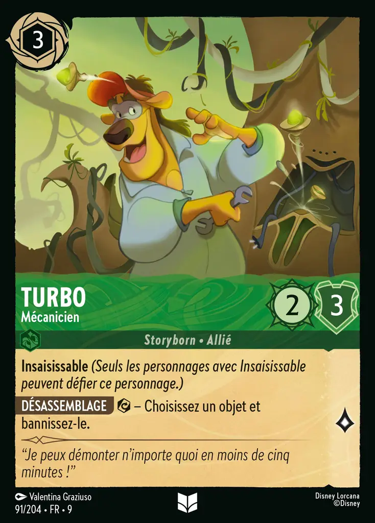LOR09 [FR] FAB 091 TURBO,&nbsp;MECANICIEN (UNCO)