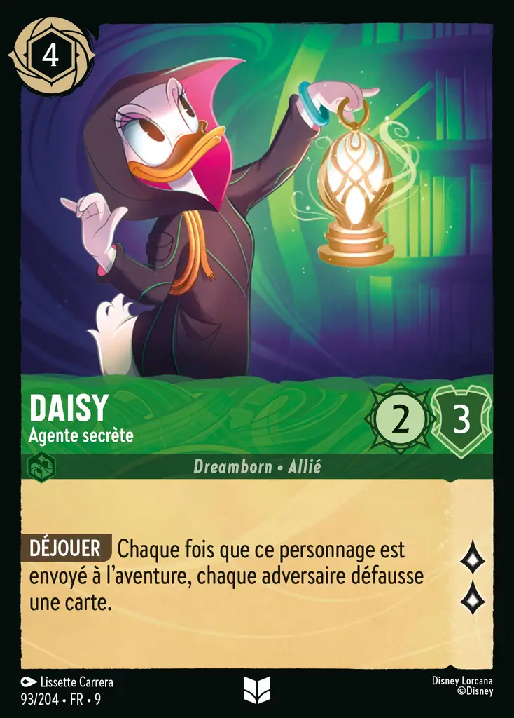 LOR09 [FR] FAB 093 DAISY,&nbsp;AGENTE SECRETE (UNCO)