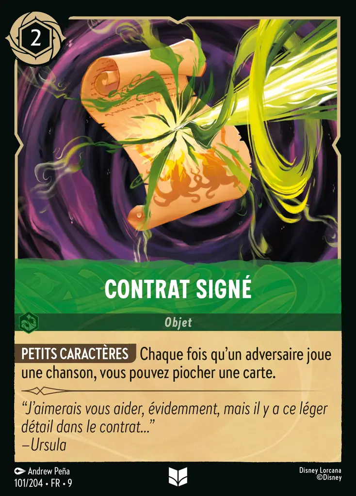LOR09 [FR] FAB 101 CONTRAT SIGNE (UNCO)