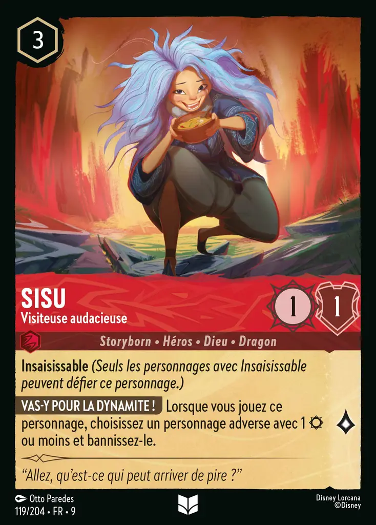 LOR09 [FR] FAB (FOIL) 119 SISU,&nbsp;VISITEUSE AUDACIEUSE (UNCO)