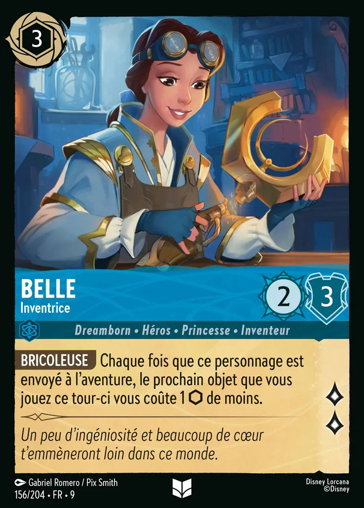 LOR09 [FR] FAB 156 BELLE,&nbsp;INVENTRICE (UNCO)