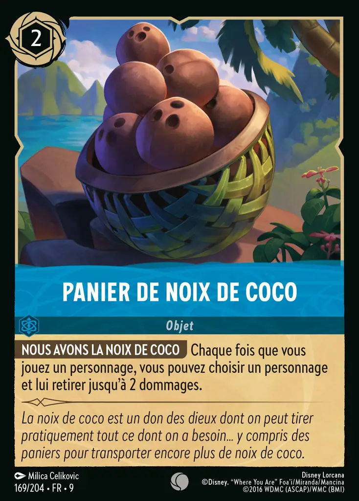 LOR09 [FR] FAB 169 PANIER DE NOIX DE COCO (COMMUNE)