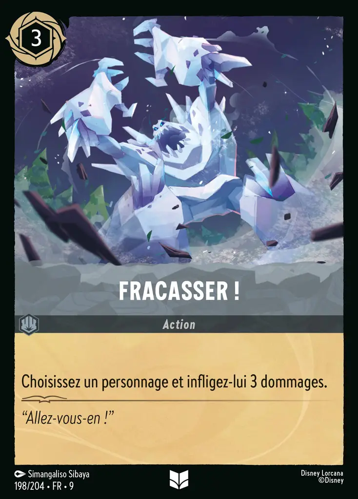 LOR09 [FR] FAB 198 FRACASSER ! (UNCO)