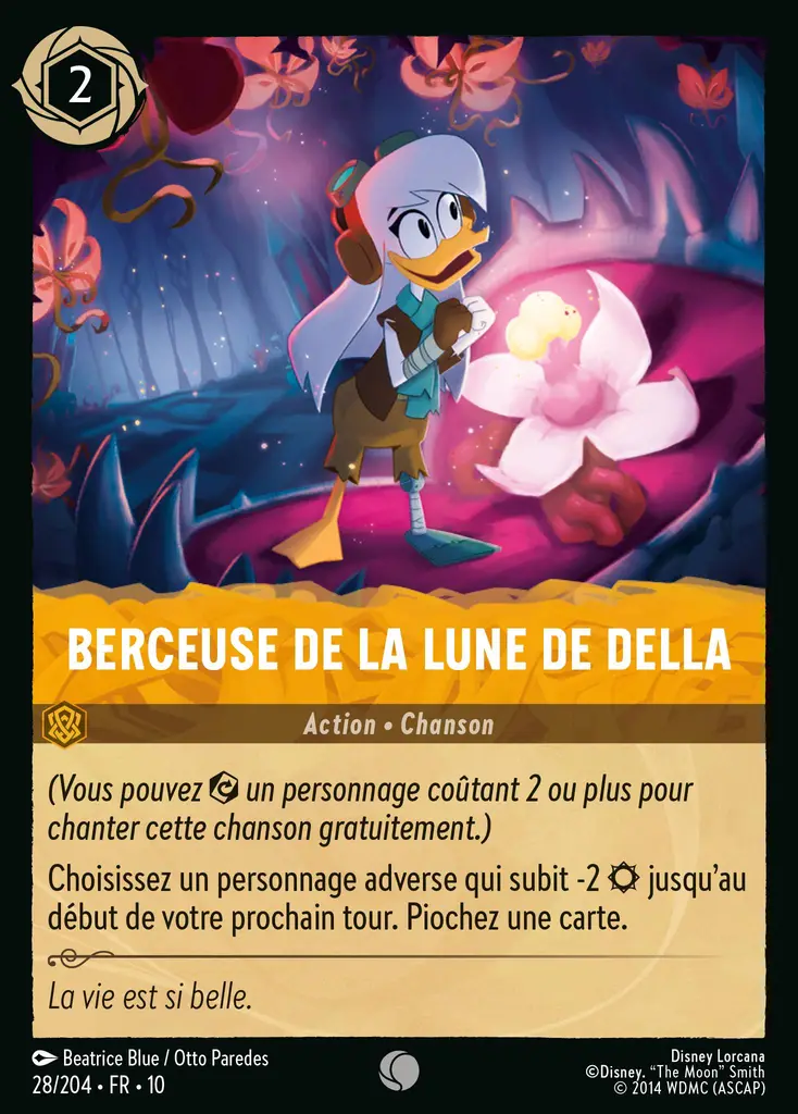 LOR10 [FR] WHI (FOIL) 028 BERCEUSE DE LA LUNE DE DELLA (COMMUNE)