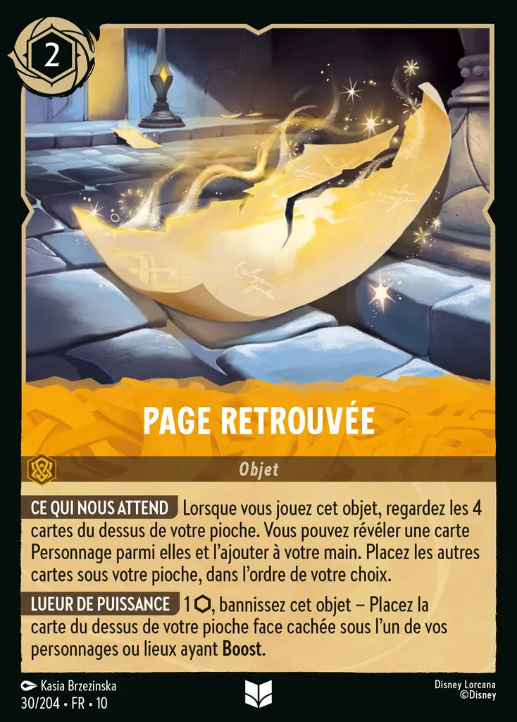 LOR10 [FR] WHI 030 PAGE RETROUVEE (UNCO)