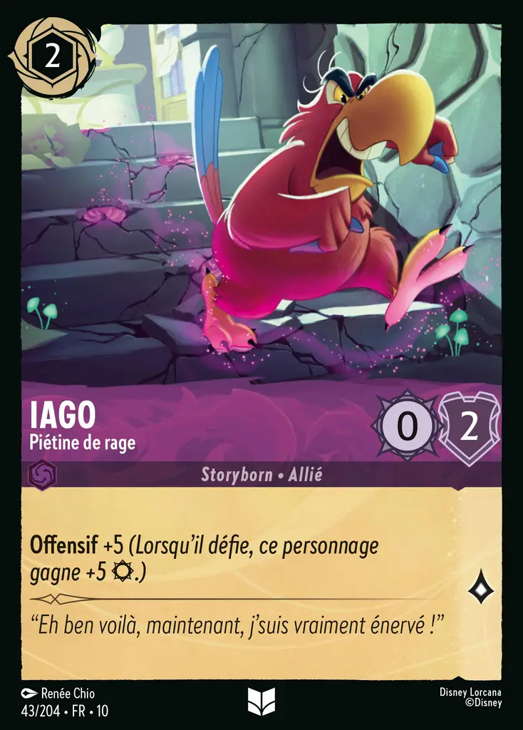 LOR10 [FR] WHI 043 IAGO, PIETINE DE RAGE (UNCO)