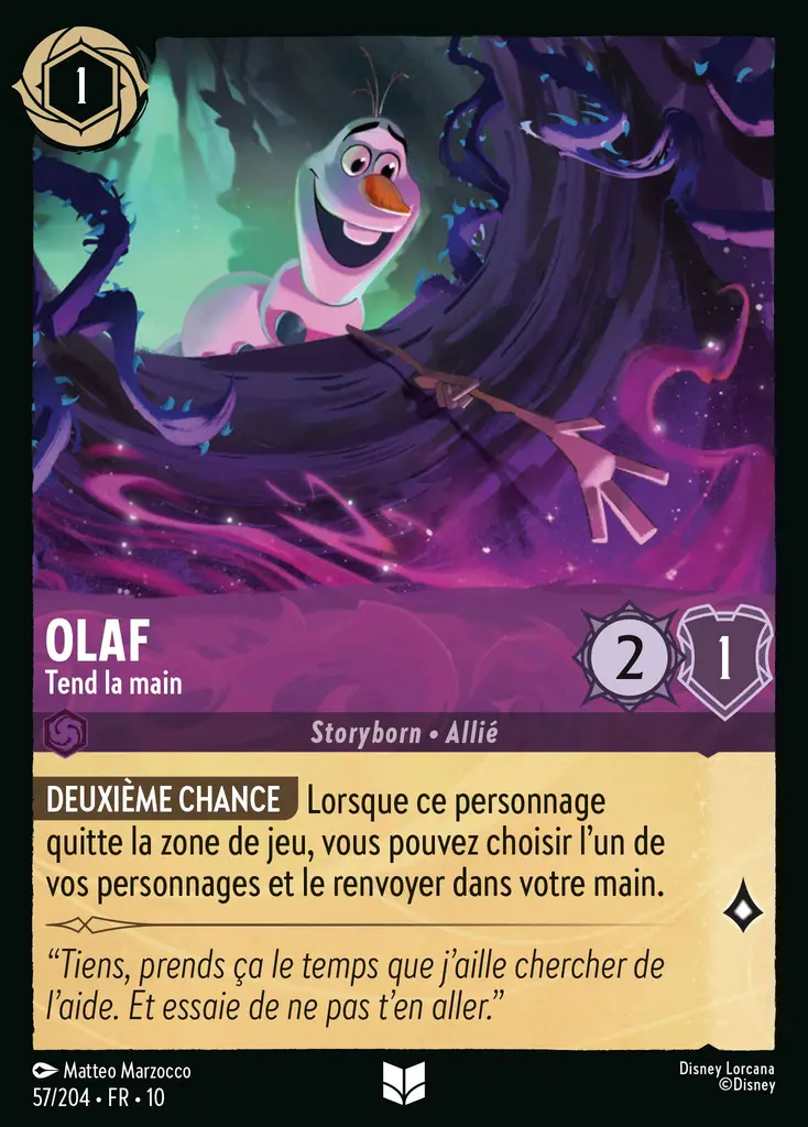 LOR10 [FR] WHI 057 OLAF, TEND LA MAIN (UNCO)