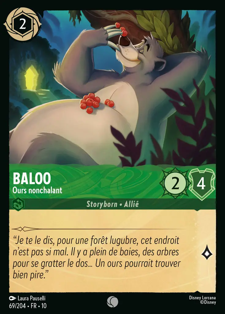 LOR10 [FR] WHI 069 BALOO, OURS NONCHALANT (COMMUNE)