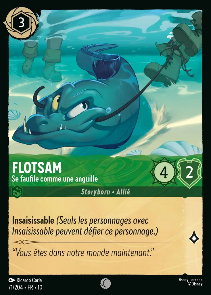 LOR10 [FR] WHI 071 FLOTSAM, SE FAUFILE COMME UNE ANGUILLE (COMMUNE)