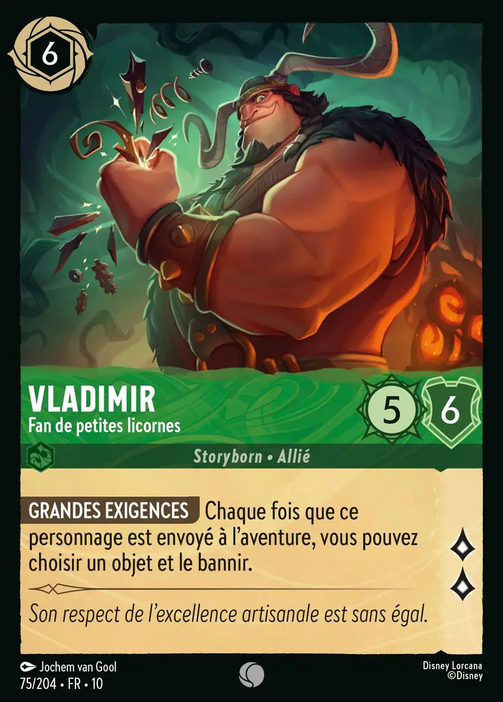 LOR10 [FR] WHI 075 VLADIMIR, FAN DE PETITES LICORNES (COMMUNE)