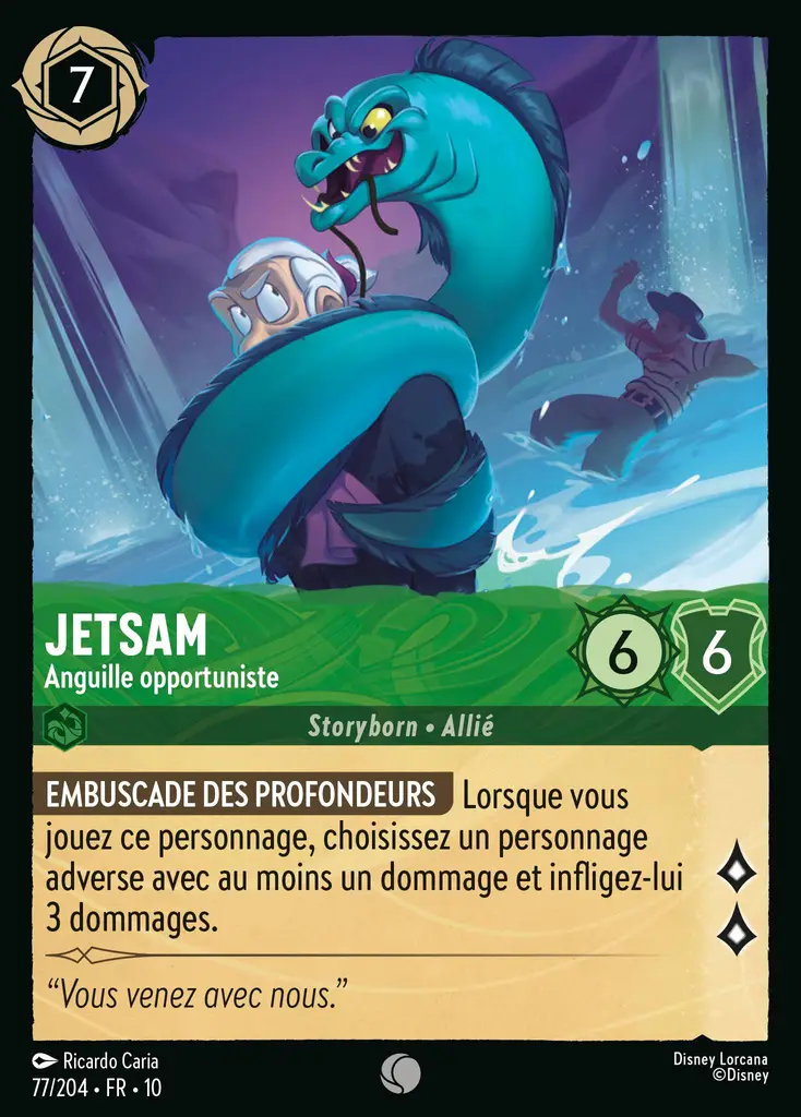 LOR10 [FR] WHI 077 JETSAM, ANGUILLE OPPORTUNISTE (COMMUNE)