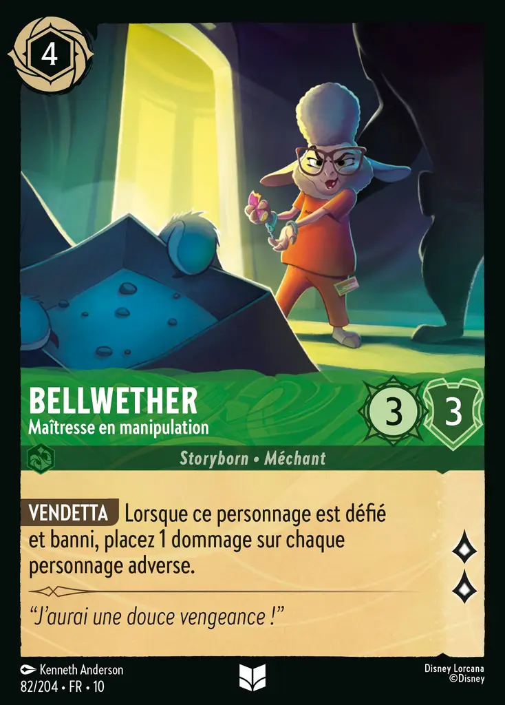 LOR10 [FR] WHI 082 BELLWETHER, MAITRESSE EN MANIPULATION (UNCO)