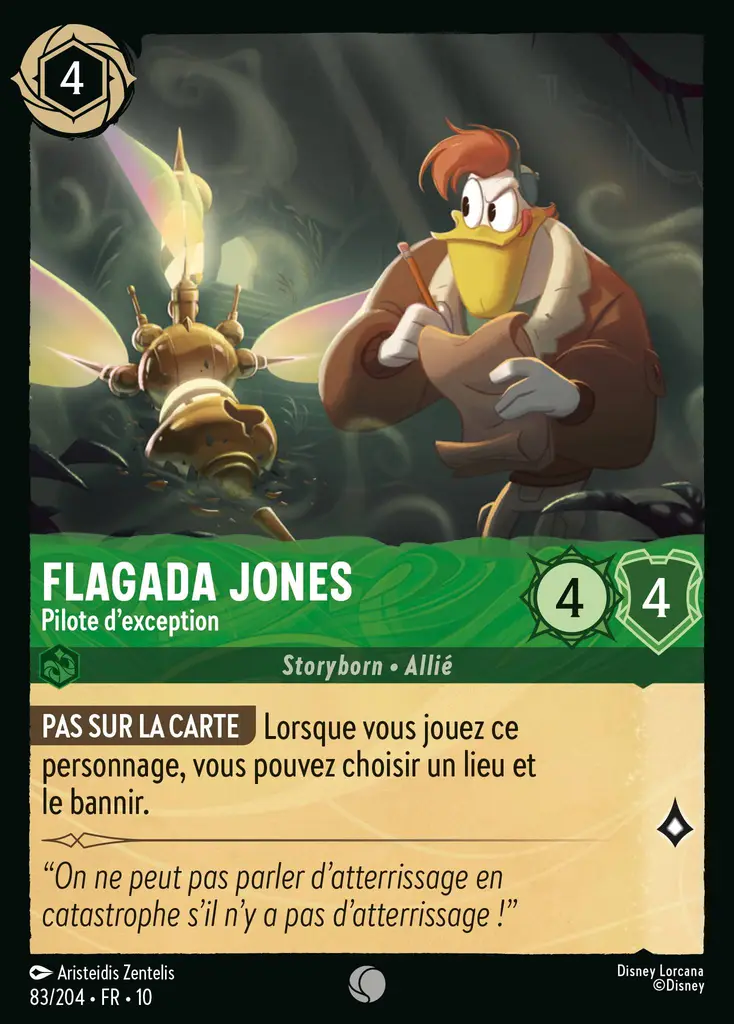 LOR10 [FR] WHI (FOIL) 083 FLAGADA JONES, PILOTE D'EXCEPTION (COMMUNE)