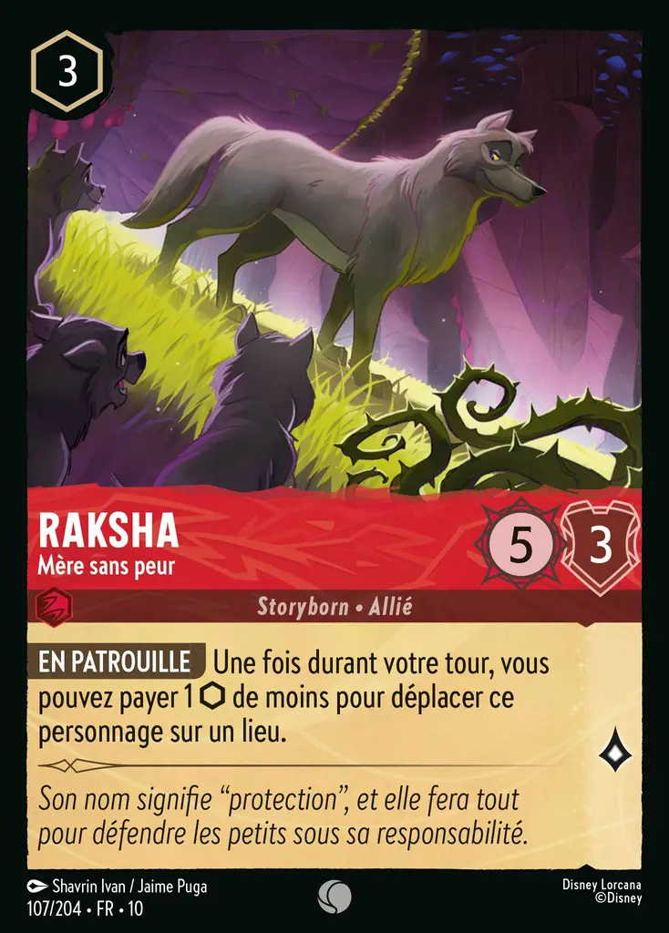 LOR10 [FR] WHI 107 RAKSHA, MERE SANS PEUR (COMMUNE)