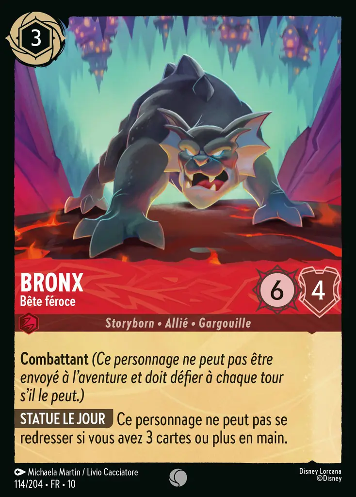 LOR10 [FR] WHI (FOIL) 114 BRONX, BETE FEROCE (COMMUNE)