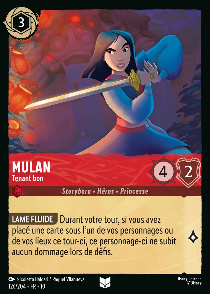 LOR10 [FR] WHI 126 MULAN, TENANT BON (UNCO)