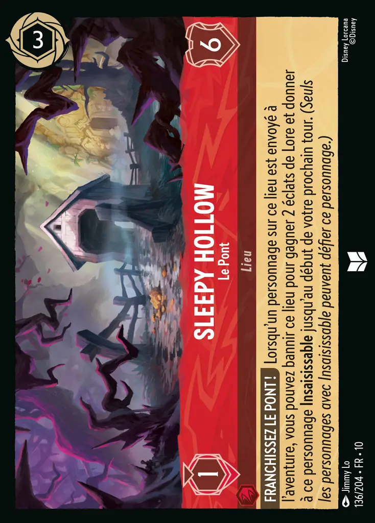 LOR10 [FR] WHI 136 SLEEPY HOLLOW, LE PONT (UNCO)