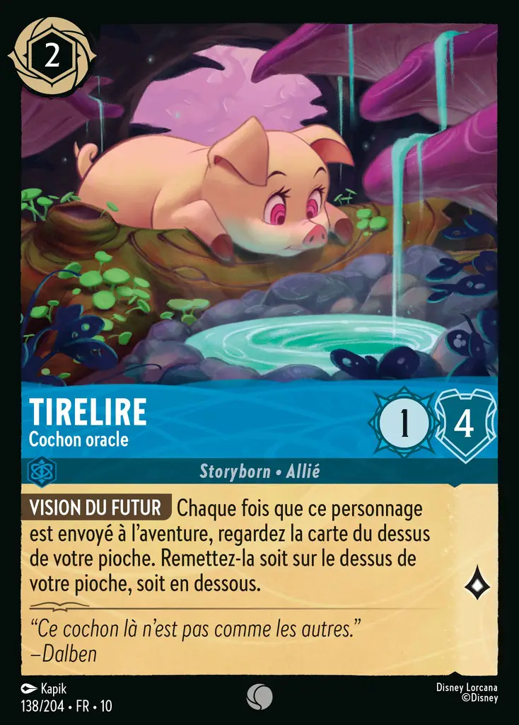 LOR10 [FR] WHI 138 TIRELIRE, COCHON ORACLE (COMMUNE)