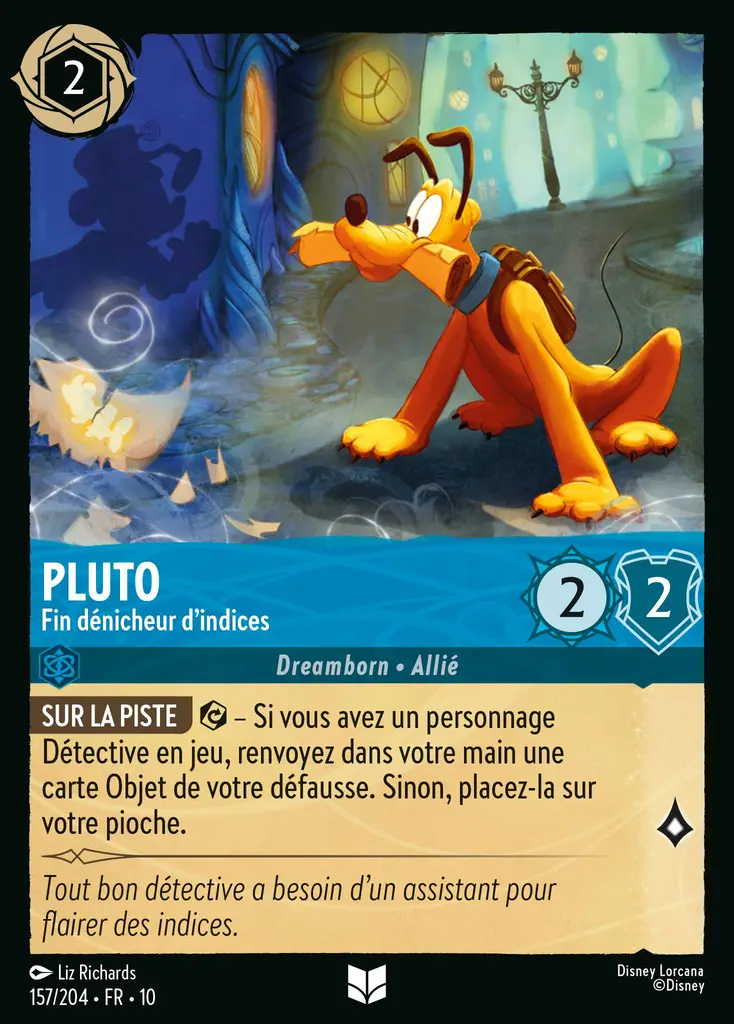 LOR10 [FR] WHI 157 PLUTO, FIN DENICHEUR D'INDICES (UNCO)