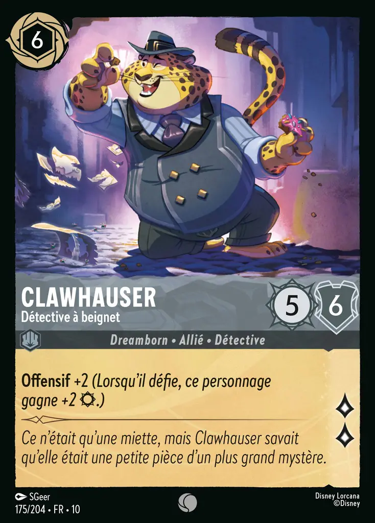 LOR10 [FR] WHI 175 CLAWHAUSER, DETECTIVE A BEIGNET (COMMUNE)