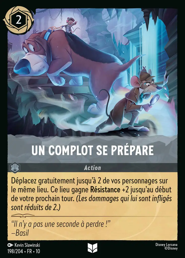 LOR10 [FR] WHI (FOIL) 198 UN COMPLOT SE PREPARE (UNCO)