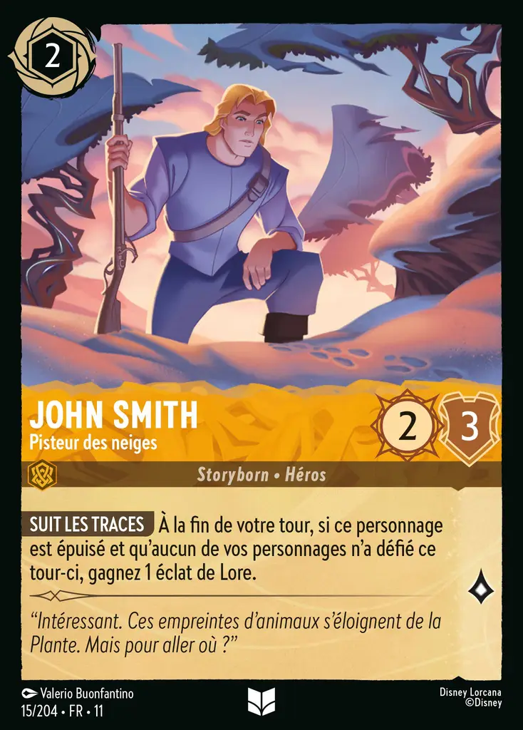 LOR11 [FR] WSP 015 JOHN SMITH - PISTEUR DES NEIGES (UNCO)