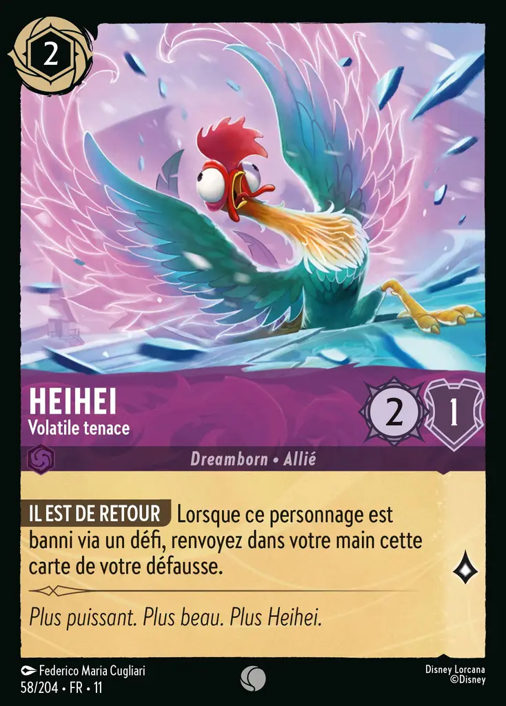 LOR11 [FR] WSP 058 HEIHEI - VOLATILE TENACE (COMMUNE)