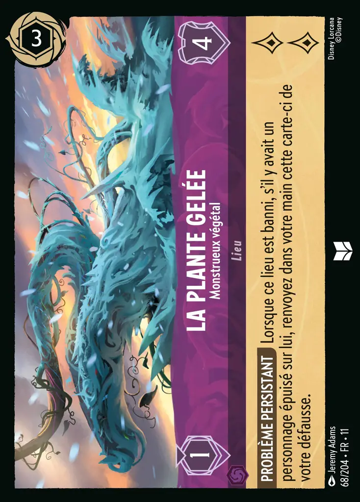 LOR11 [FR] WSP 068 LA PLANTE GELEE - MONSTRUEUX VEGETAL (UNCO)