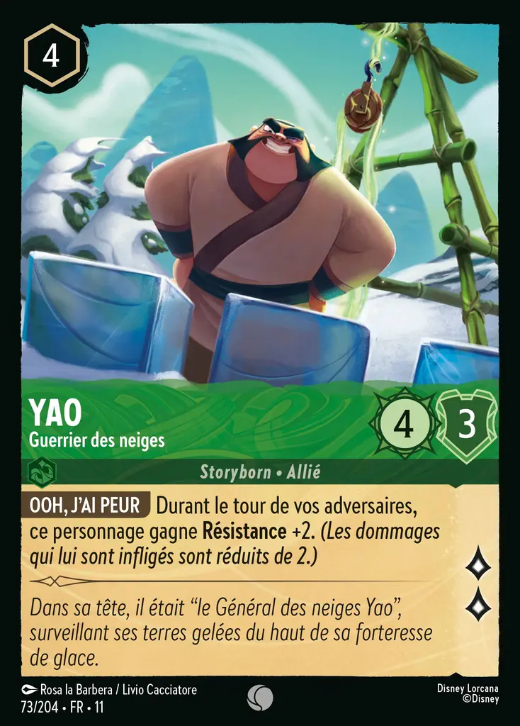 LOR11 [FR] WSP 073 YAO - GUERRIER DES NEIGES (COMMUNE)