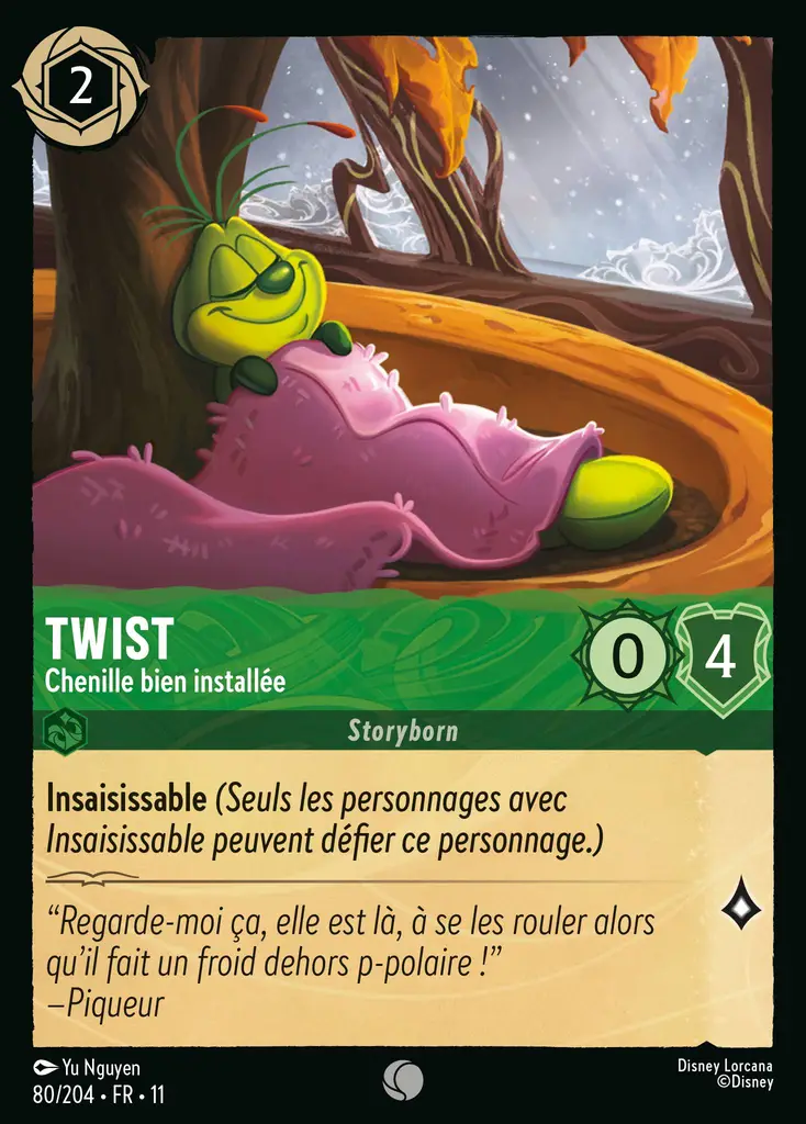 LOR11 [FR] WSP 080 TWIST - CHENILLE BIEN INSTALLEE (COMMUNE)