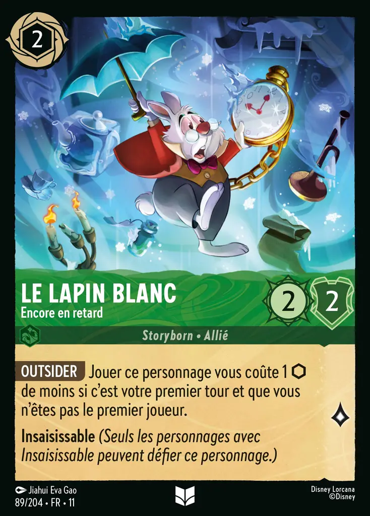 LOR11 [FR] WSP 089 LE LAPIN BLANC - ENCORE EN RETARD (UNCO)