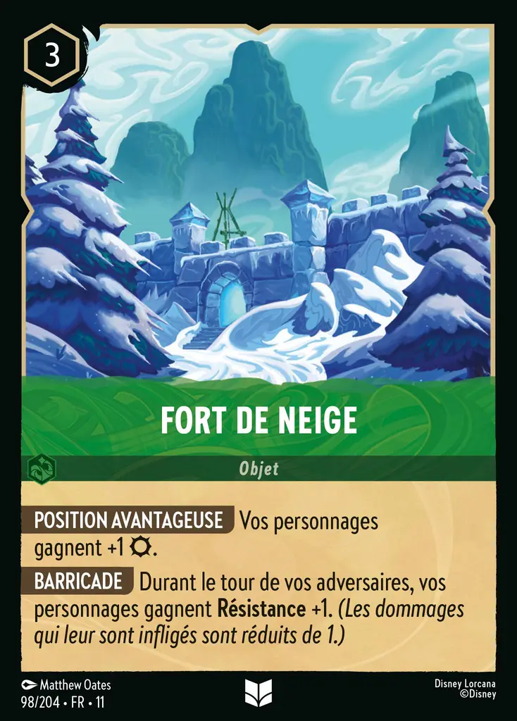LOR11 [FR] WSP 098 FORT DE NEIGE (UNCO)
